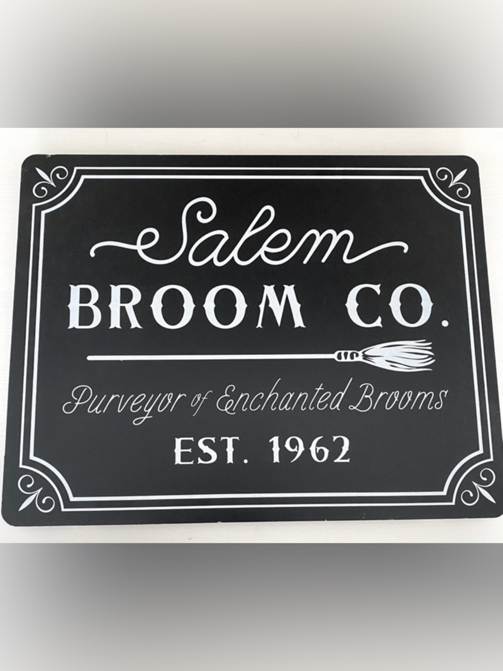 Target 🧹Salem Broom Co. Decor Sign🧙🏽♀️